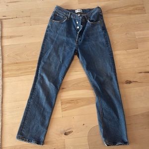 AGOLDE Riley Crop Stretch - Size 28 (6)